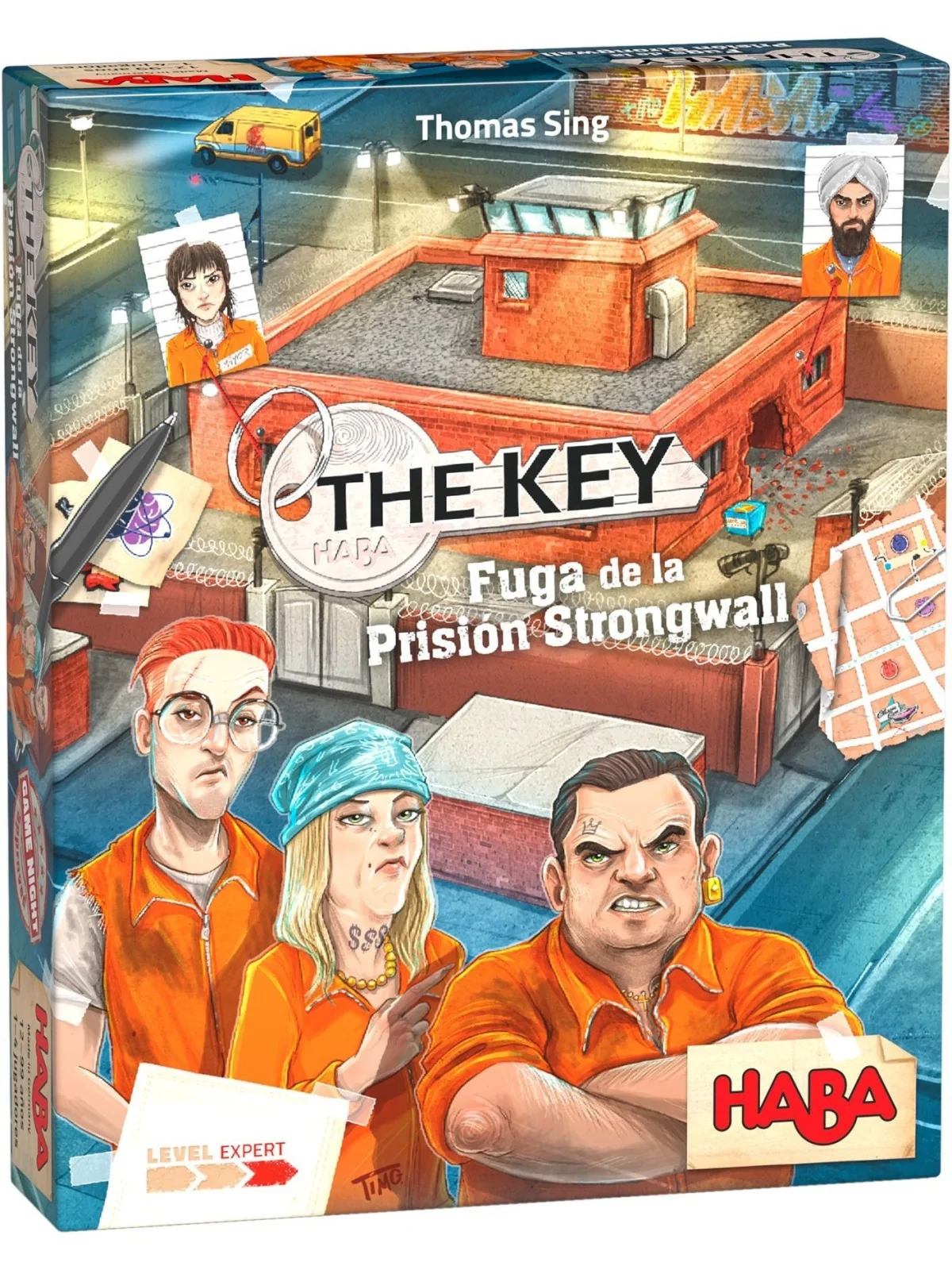 The Key: Fuga de la Prision Strongwall de Haba en Juegos de Tablero | La Cueva Roja