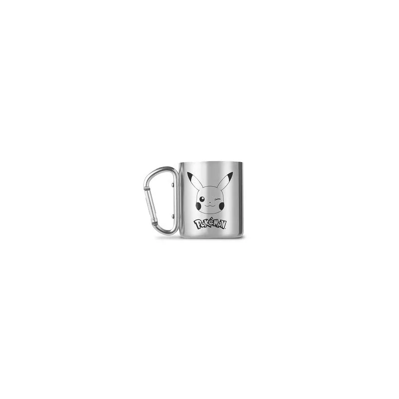 Taza Metalica Pokémon Pikachu de ABYSSE en Tazas - Vasos | La Cueva Roja