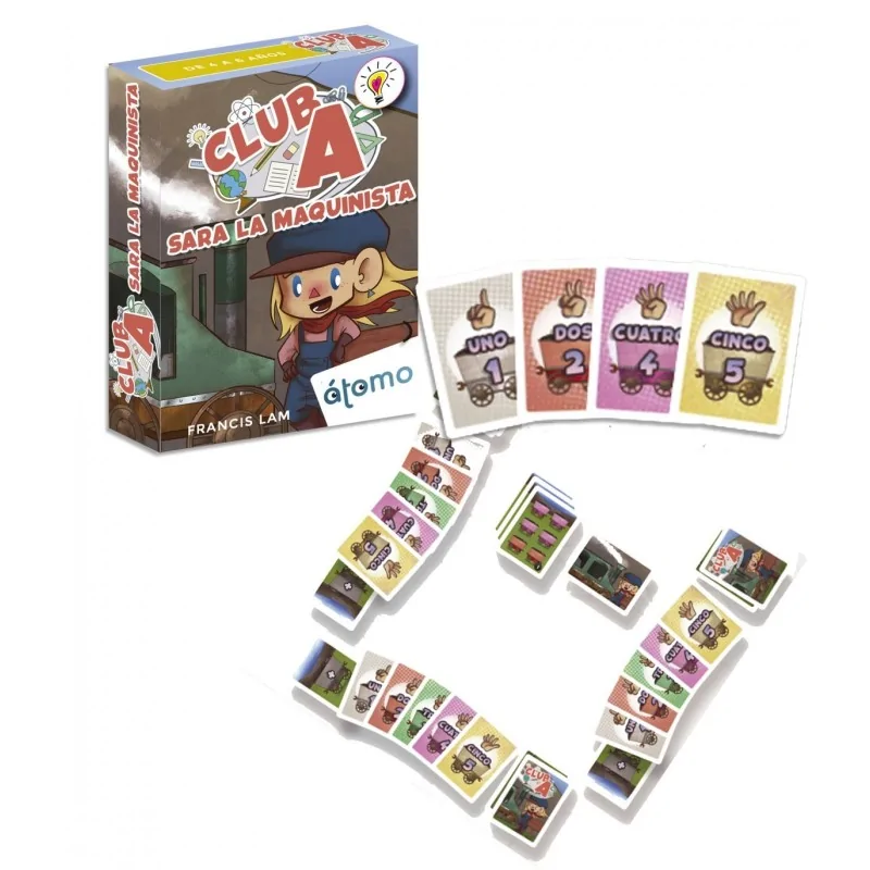 Club A - Sara la Maquinista de Atomo Games en Juegos de Cartas | La Cueva Roja