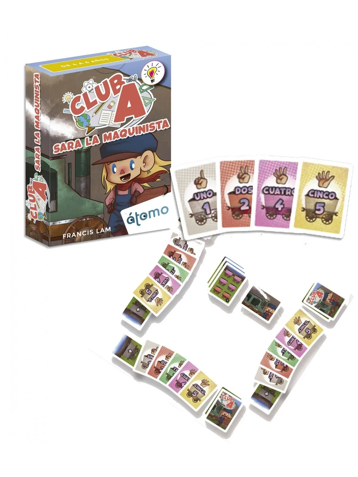 Club A - Sara la Maquinista de Atomo Games en Juegos de Cartas | La Cueva Roja