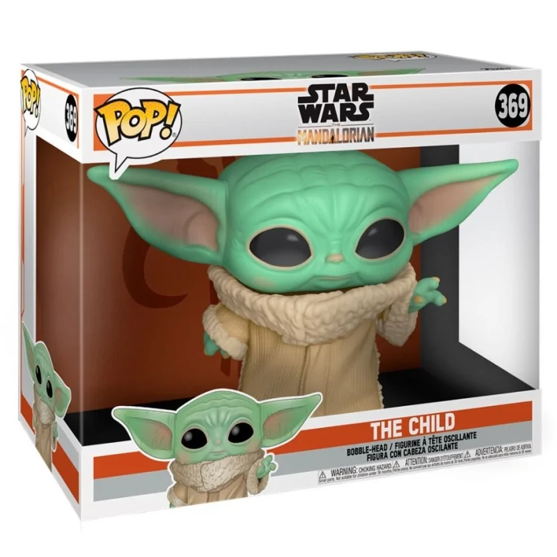 Figura POP Star Wars Mandalorian Yoda The Child 25cm (369) de Funko en Funko Pop | La Cueva Roja