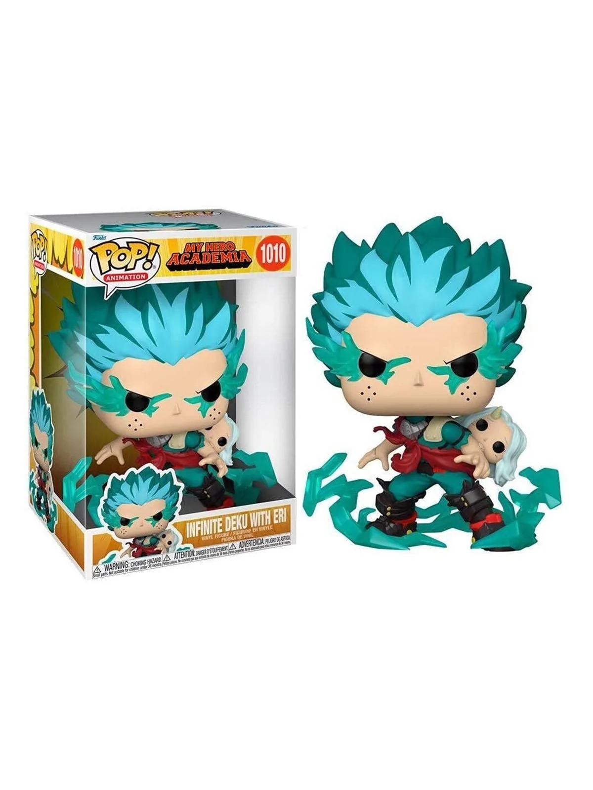 Funko Pop! My Hero Academia Infinite Deku with Eri (1008) de Funko en Funko Pop | La Cueva Roja