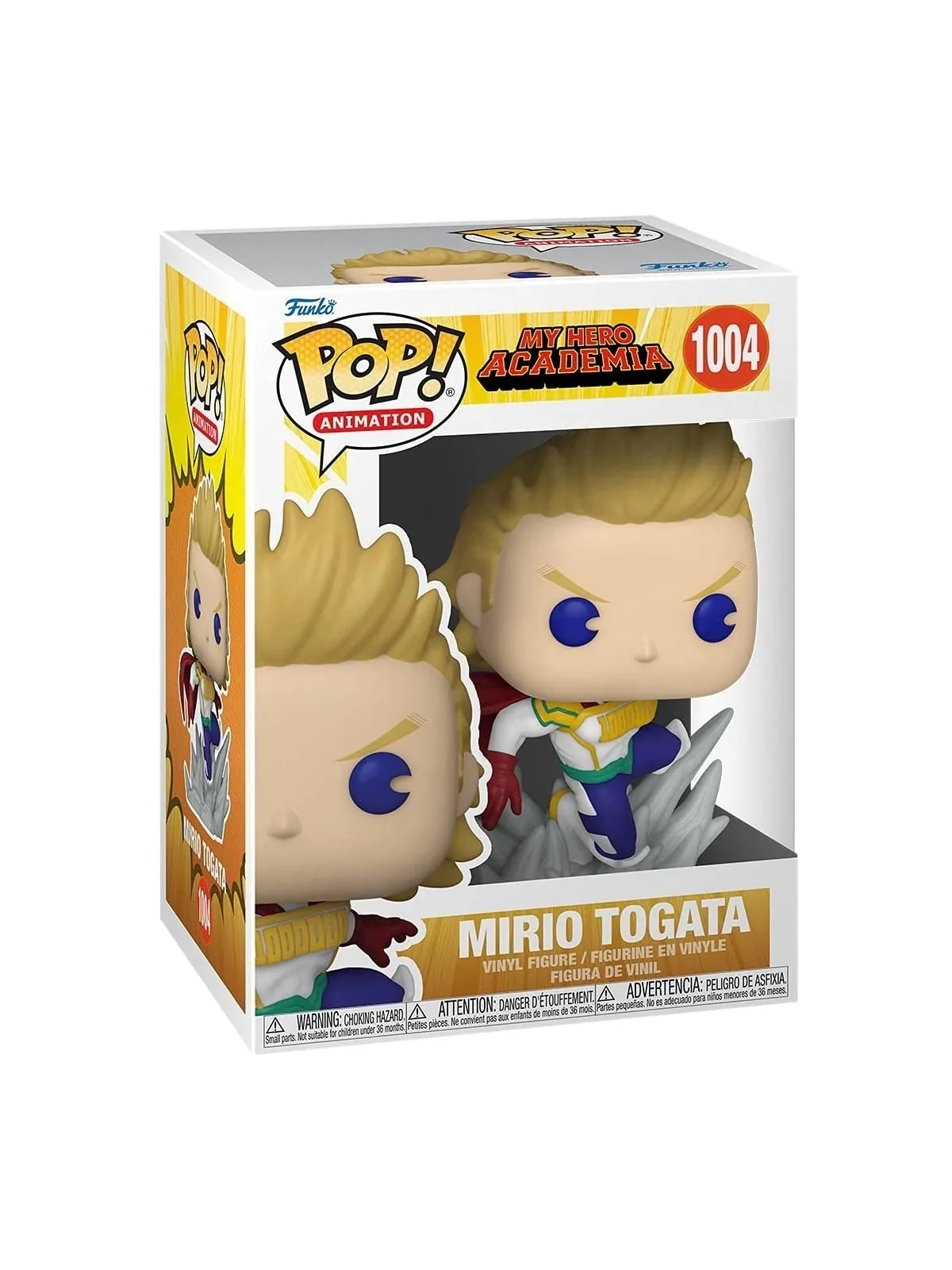 Funko Pop My Hero Academia Mirio Traje de Superheroe (1004) de Funko en Funko Pop | La Cueva Roja