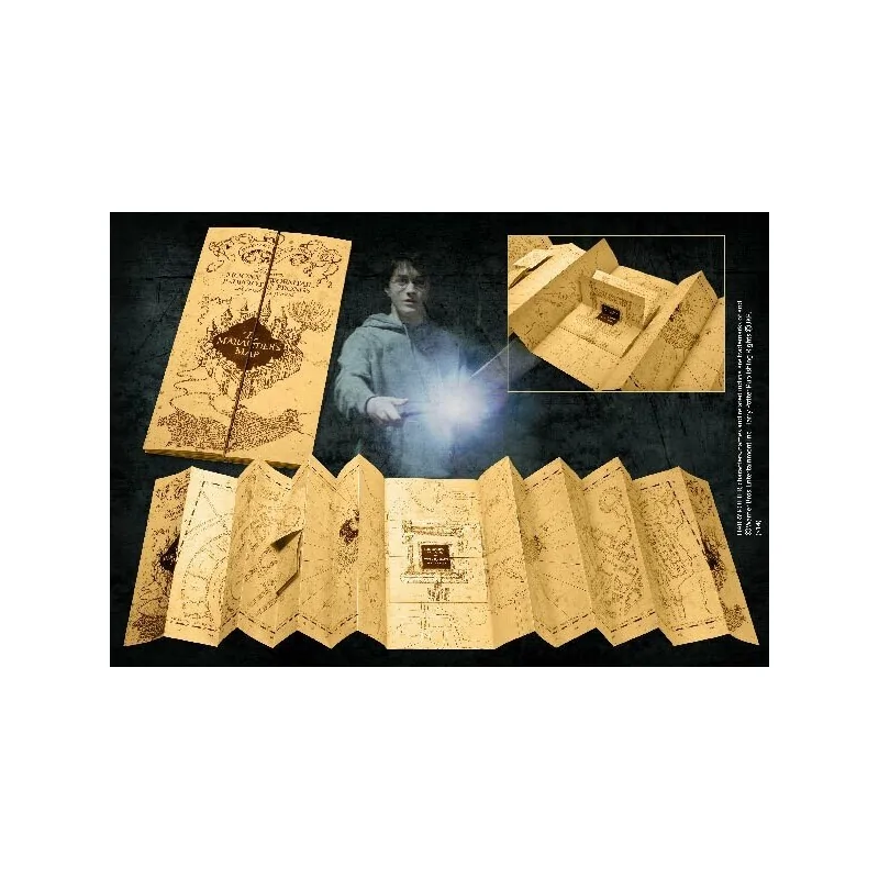 Réplica Mapa del Merodeador de Noble Collection en Decoración | La Cueva Roja