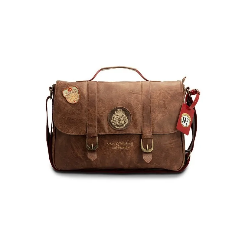 Harry Potter: Bandolera Premium Hogwarts de Abystyle en Mochila - Bolsos | La Cueva Roja