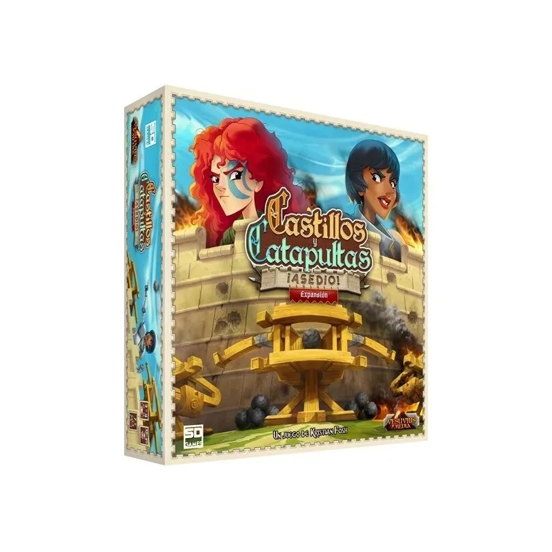 Castillos y Catapultas: Asedio de SD GAMES en Juegos de Tablero | La Cueva Roja