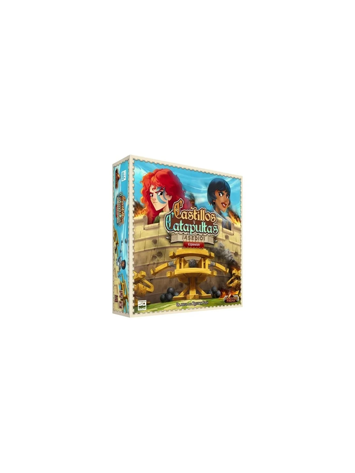 Castillos y Catapultas: Asedio de SD GAMES en Juegos de Tablero | La Cueva Roja