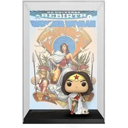 Funko Pop! Comic Cover: Wonder Woman 80th - Wonder Woman (Rebirth) On Throne de Funko en Funko Pop | La Cueva Roja