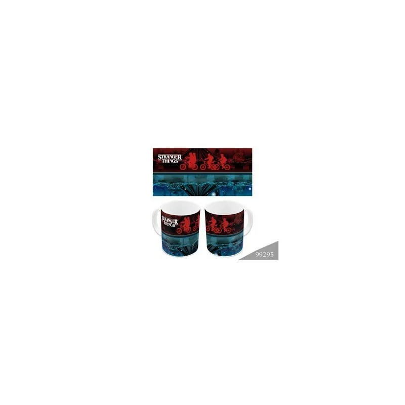 Taza Ceramica 325ml Stranger Things Circus Rod de Lucha en Tazas - Vasos | La Cueva Roja