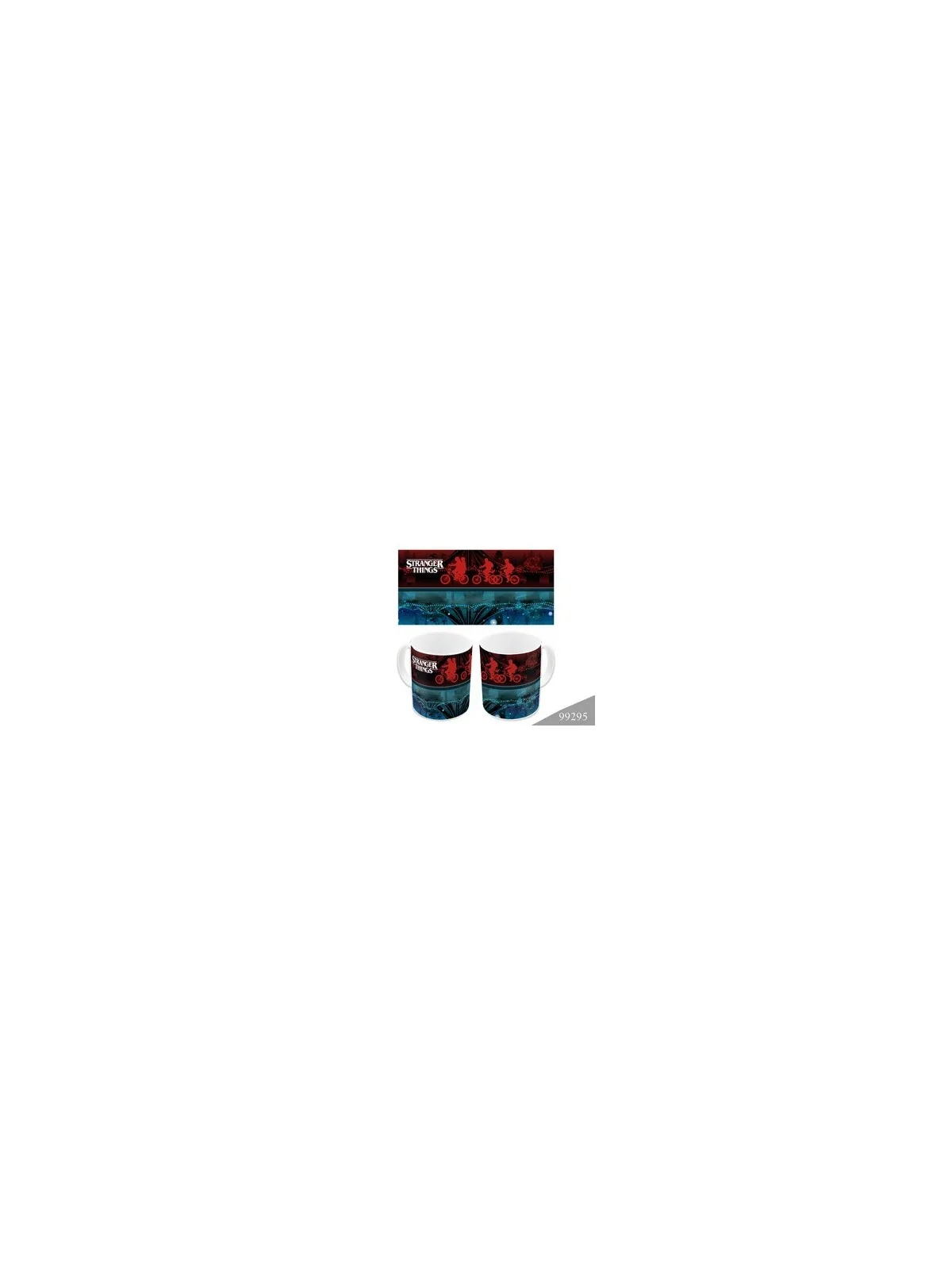 Taza Ceramica 325ml Stranger Things Circus Rod de Lucha en Tazas - Vasos | La Cueva Roja