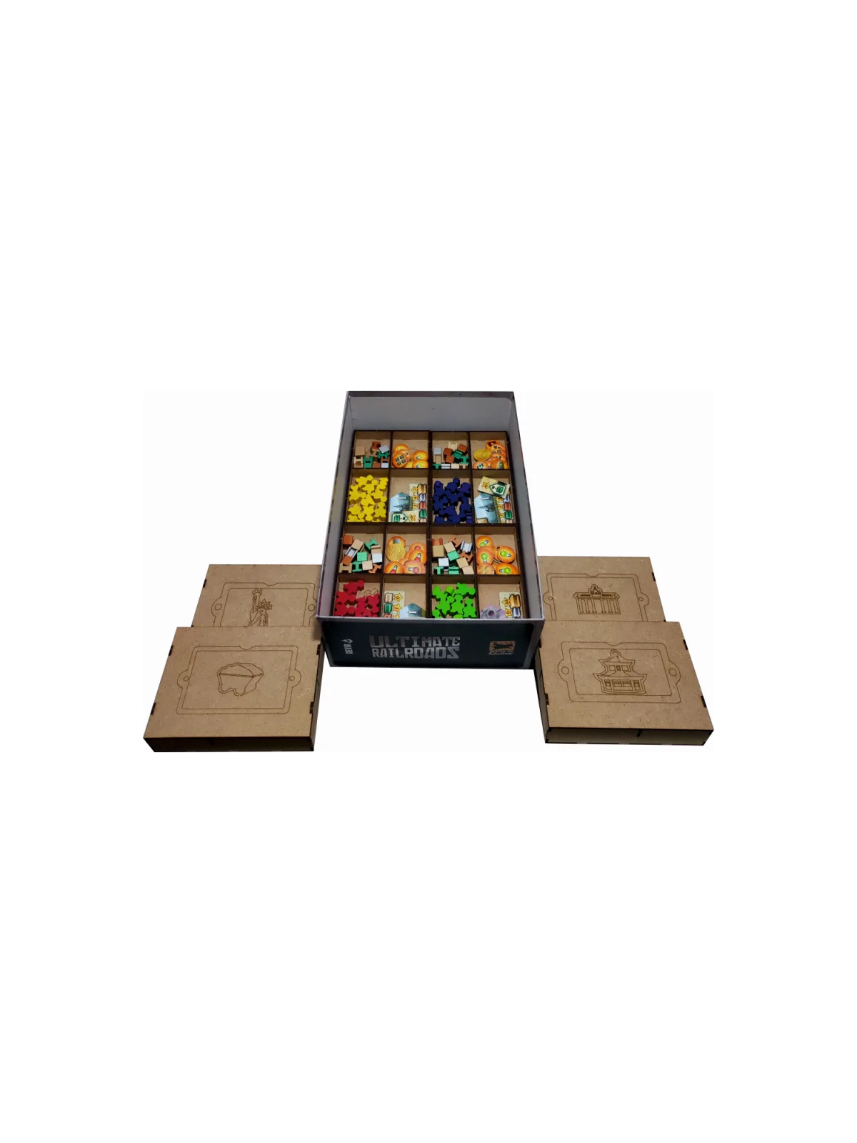 Inserto Compatible con Ultimate Railroads de WithOut Mess en Insertos | La Cueva Roja