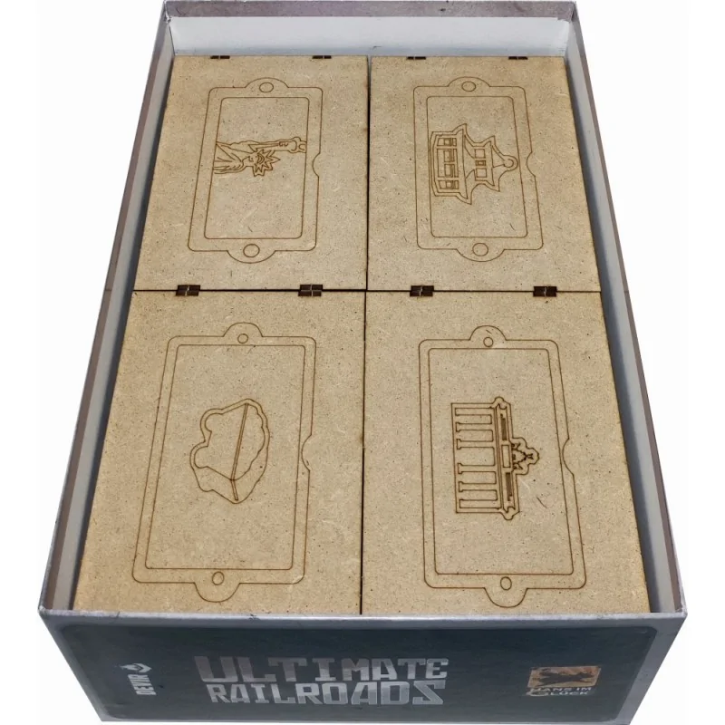 Inserto Compatible con Ultimate Railroads de WithOut Mess en Insertos | La Cueva Roja
