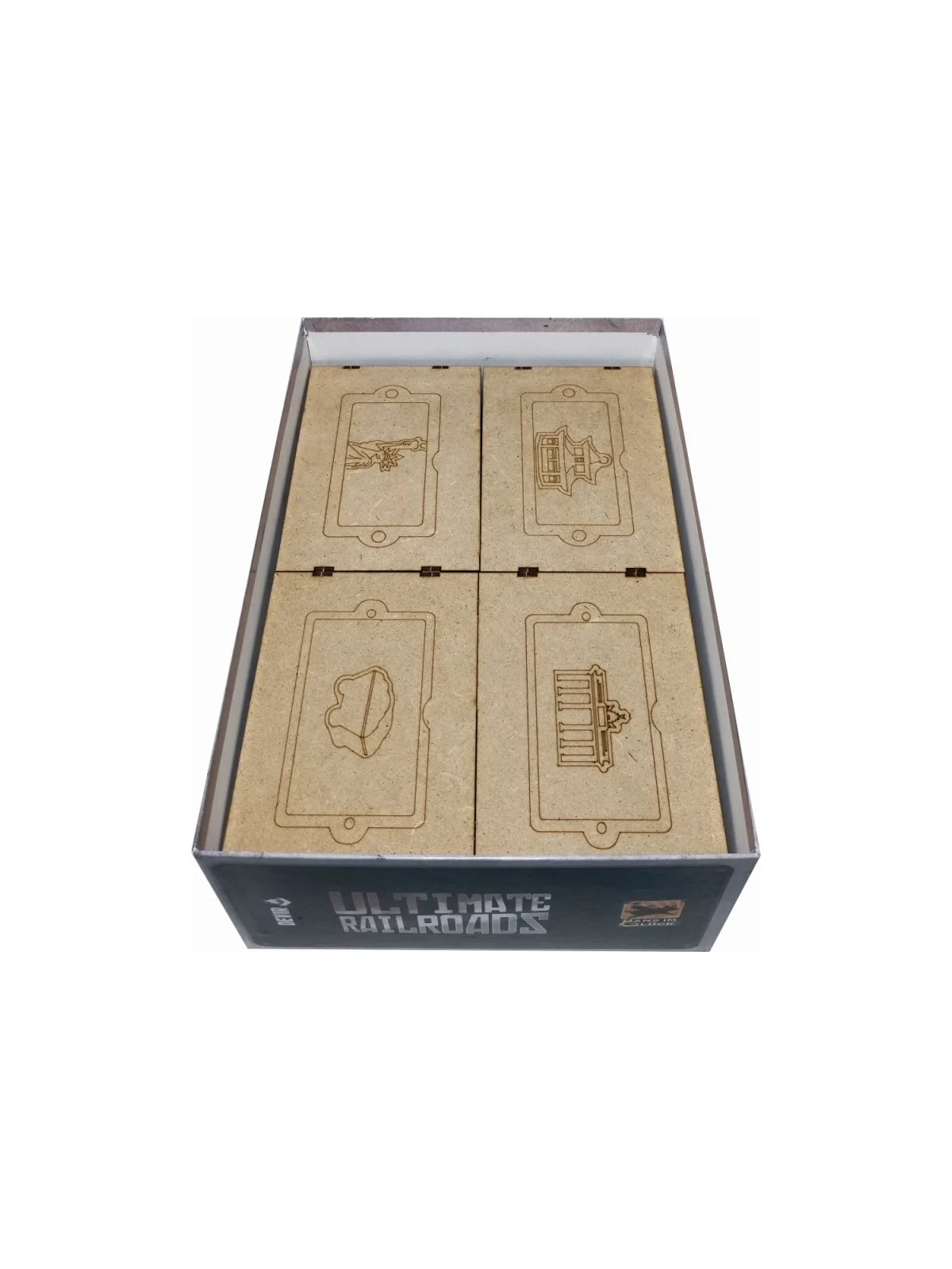 Inserto Compatible con Ultimate Railroads de WithOut Mess en Insertos | La Cueva Roja