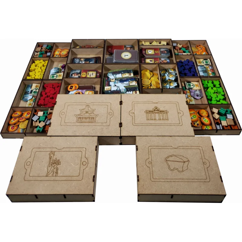 Inserto Compatible con Ultimate Railroads de WithOut Mess en Insertos | La Cueva Roja