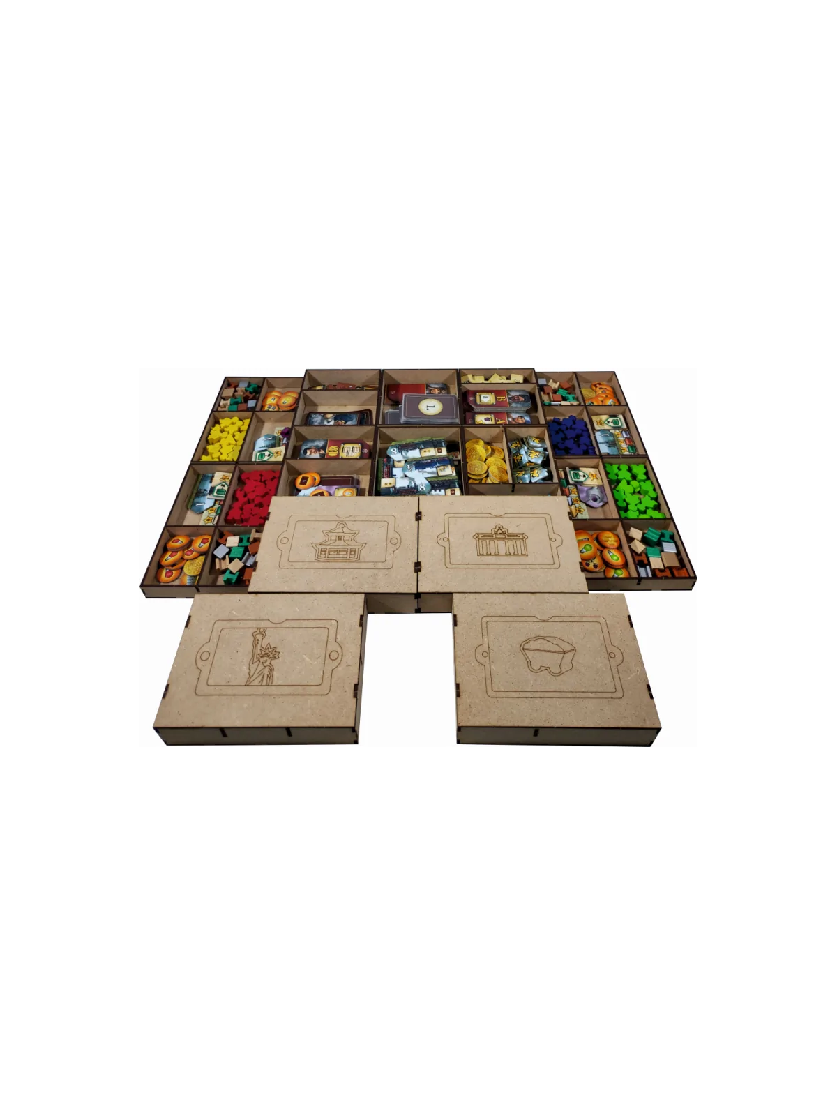 Inserto Compatible con Ultimate Railroads de WithOut Mess en Insertos | La Cueva Roja