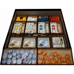 Inserto Compatible con Great Western Trail 2da Edición (Base + Exp. Rieles Hacia el Norte) de WithOut Mess en Insertos | La Cuev