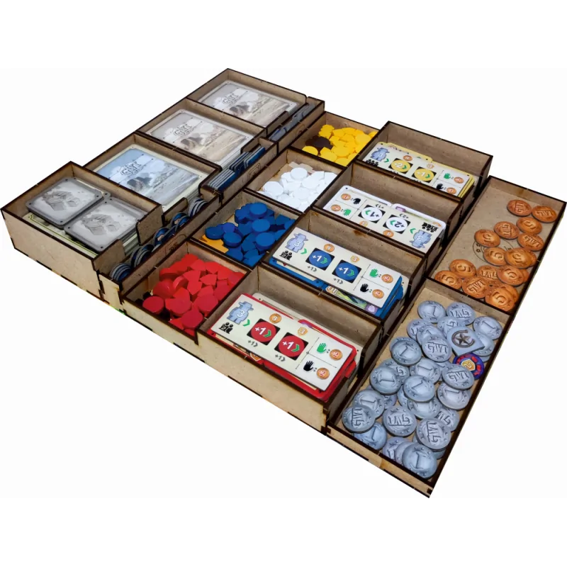 Inserto Compatible con Great Western Trail 2da Edición (Base + Exp. Rieles Hacia el Norte) de WithOut Mess en Insertos | La Cuev