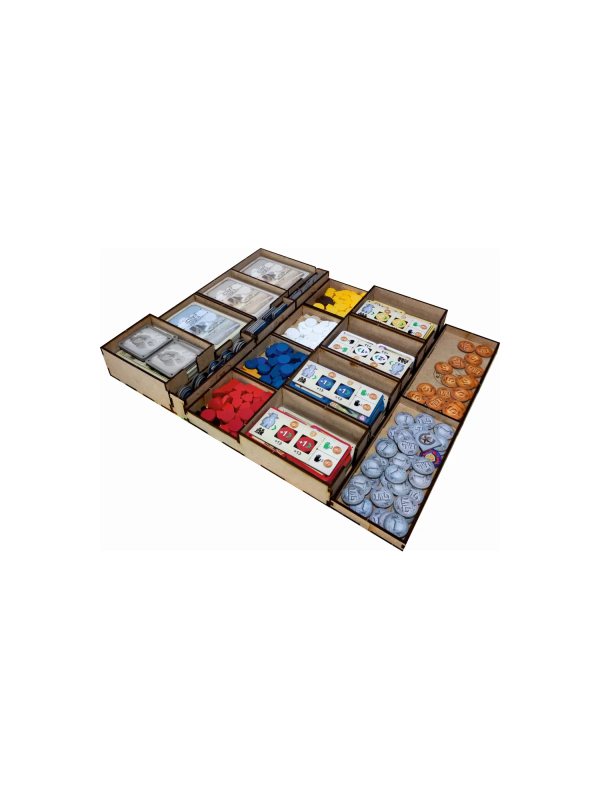 Inserto Compatible con Great Western Trail 2da Edición (Base + Exp. Rieles Hacia el Norte) de WithOut Mess en Insertos | La Cuev