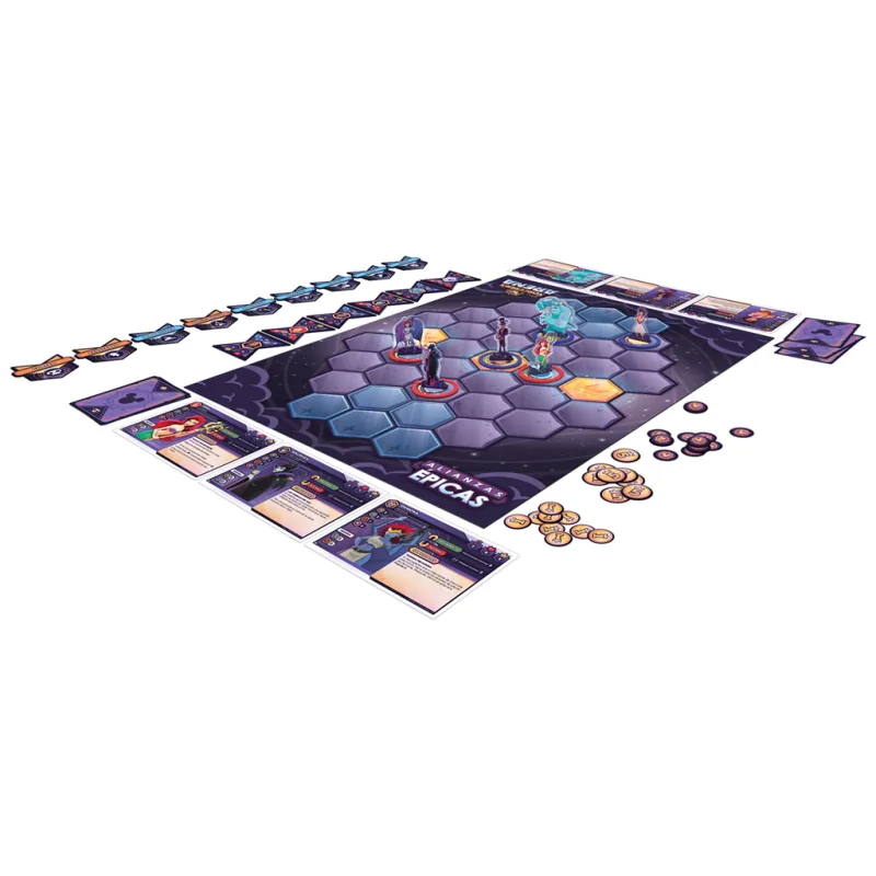 Disney Sorcerers Arena Alianzas Épicas de USAopoly en Juegos de Tablero | La Cueva Roja