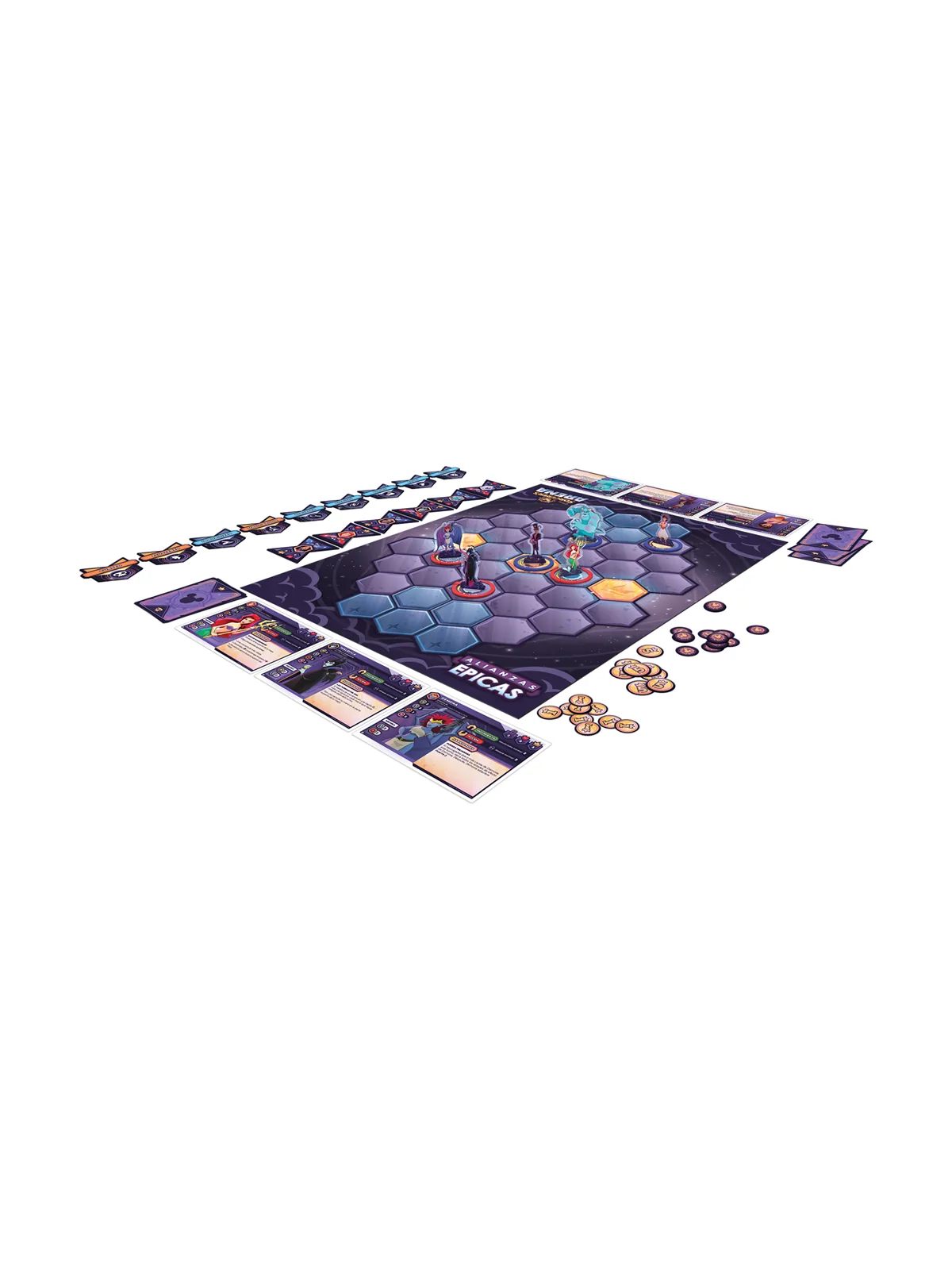 Disney Sorcerers Arena Alianzas Épicas de USAopoly en Juegos de Tablero | La Cueva Roja