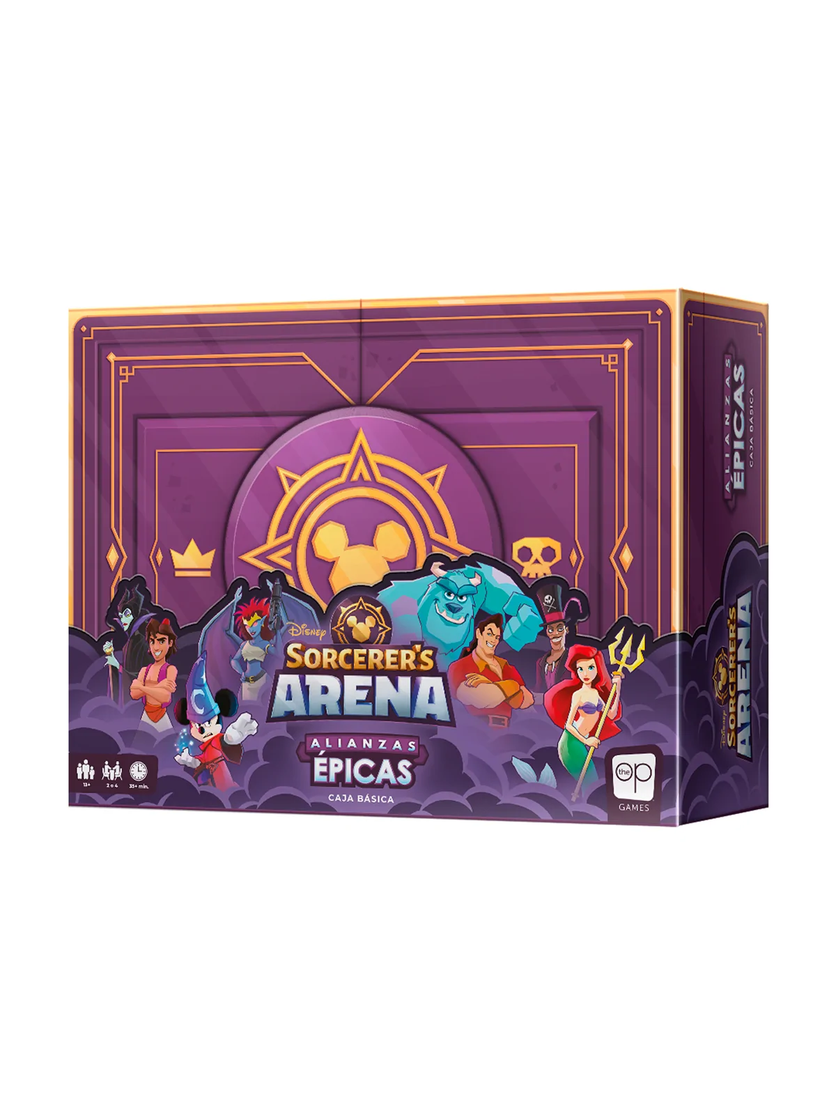 Disney Sorcerers Arena Alianzas Épicas de USAopoly en Juegos de Tablero | La Cueva Roja