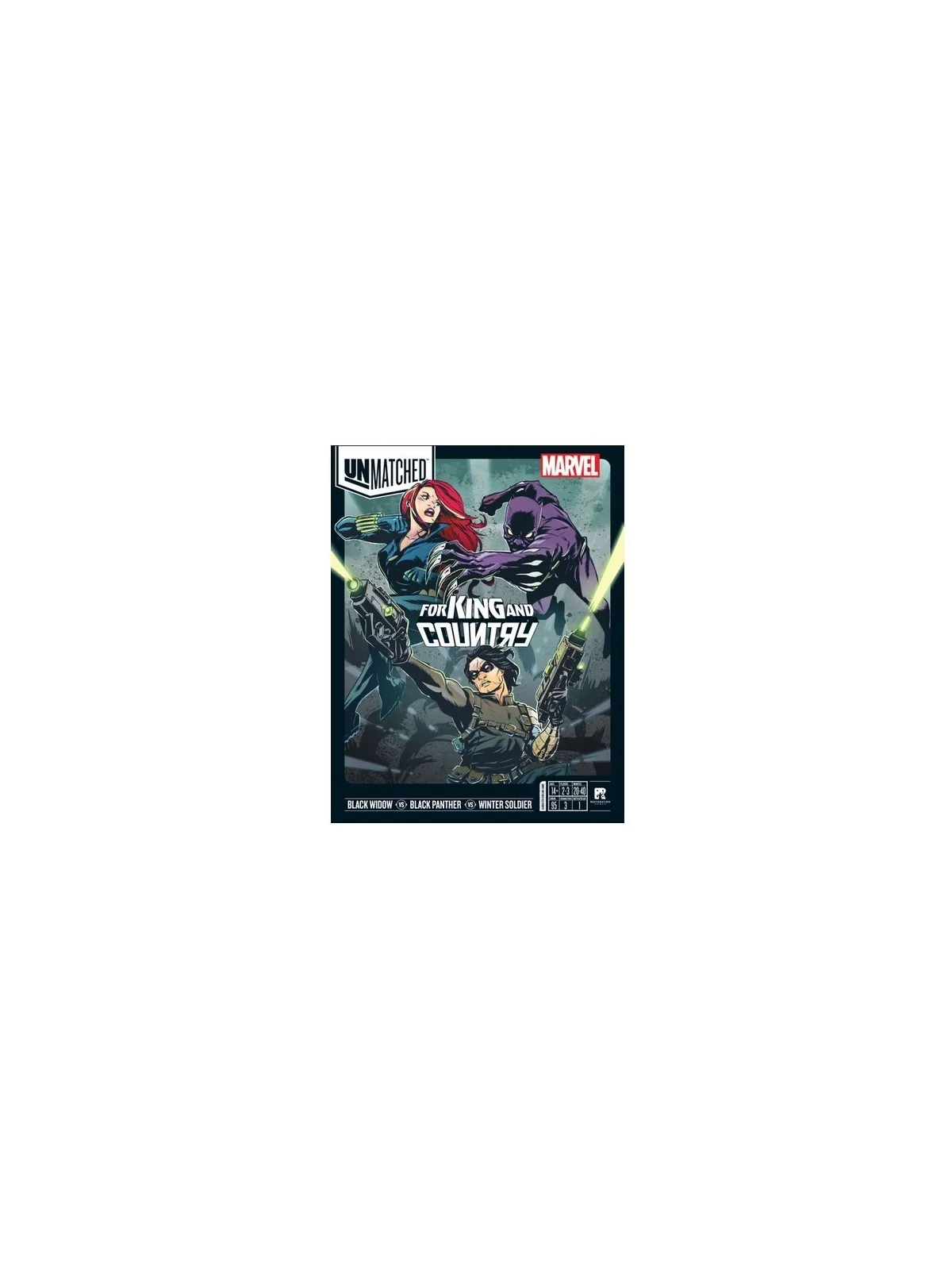 Unmatched for King and Country (Inglés) de Restoration Games en Juegos de Tablero | La Cueva Roja