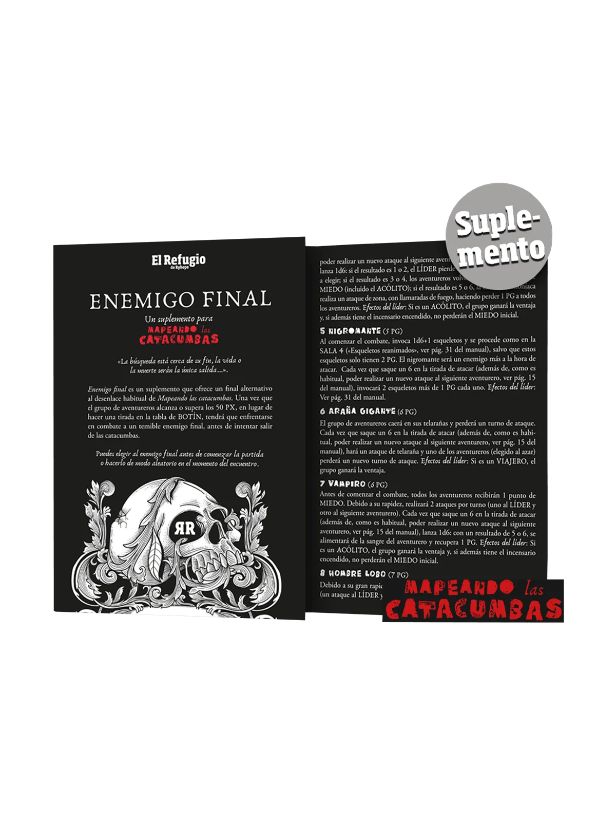 Enemigo Final de El Refugio de Ryhope en Juegos de Rol | La Cueva Roja