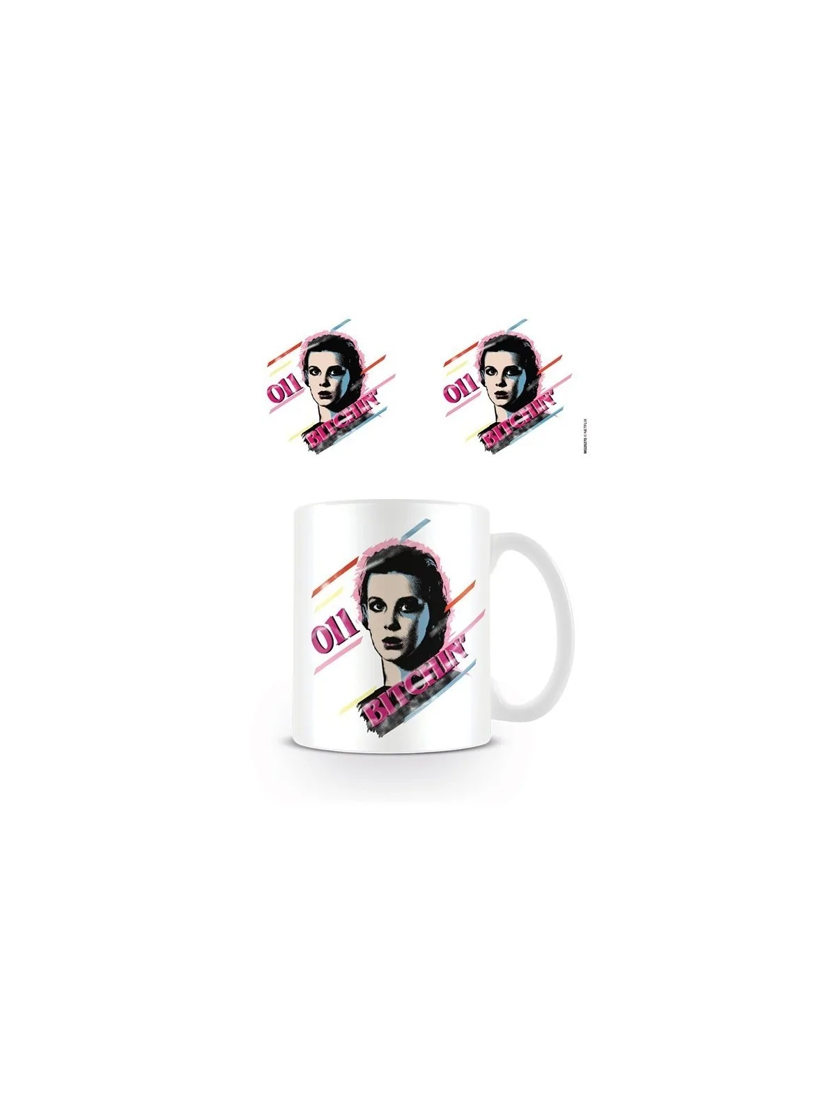 Taza Stranger Things Bitchin de Pyramid en Tazas - Vasos | La Cueva Roja