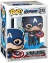 Funko POP! Marvel: Captain America with Broken Shield & Mjölnir (573) de Funko en Funko Pop | La Cueva Roja