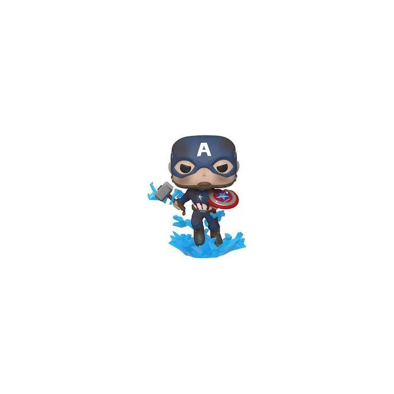 Funko POP! Marvel: Captain America with Broken Shield & Mjölnir (573) de Funko en Funko Pop | La Cueva Roja