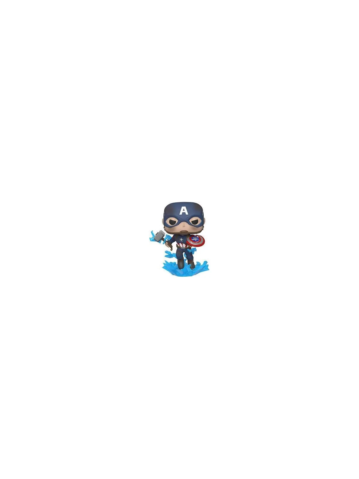 Funko POP! Marvel: Captain America with Broken Shield & Mjölnir (573) de Funko en Funko Pop | La Cueva Roja