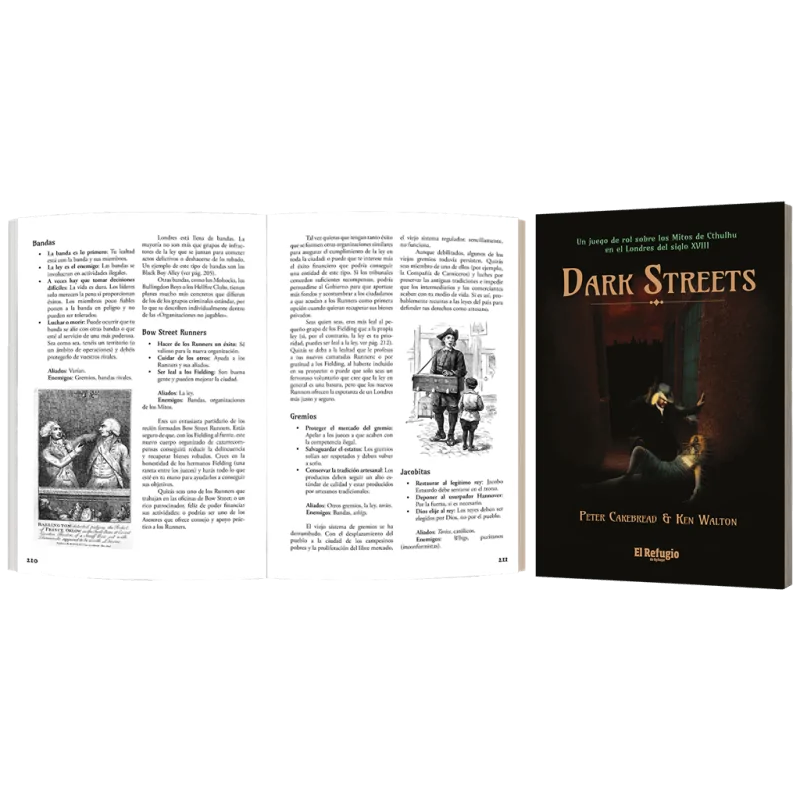 Dark Streets de El Refugio de Ryhope en Juegos de Rol | La Cueva Roja