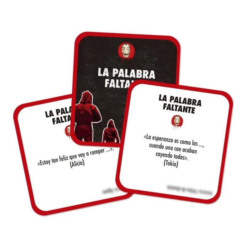 La Casa de Papel: El Gran Quiz de Larose Industries LCC en Juegos de Cartas | La Cueva Roja