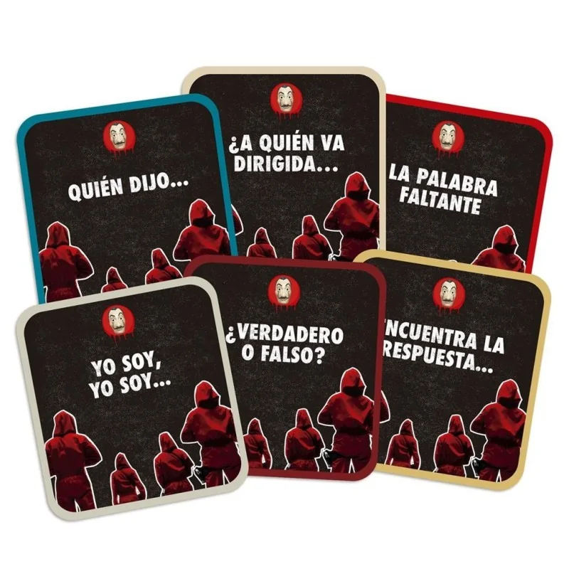 La Casa de Papel: El Gran Quiz de Larose Industries LCC en Juegos de Cartas | La Cueva Roja
