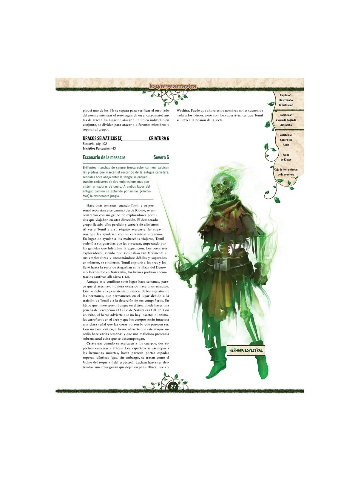 Pathfinder Segunda Ed.: Lo que se Arrastra de Devir en Juegos de Rol | La Cueva Roja