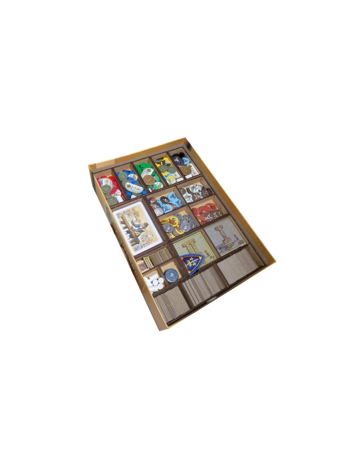 Inserto Compatible con Orléans (Base+Exp.Comercio e Intriga+Exp.Invasión) de WithOut Mess en Insertos | La Cueva Roja