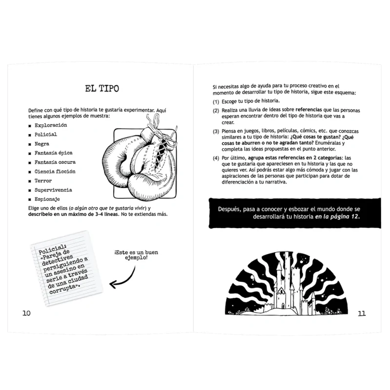 Pequeño Kit de Diseño Narrativo de El Refugio de Ryhope en Juegos de Rol | La Cueva Roja