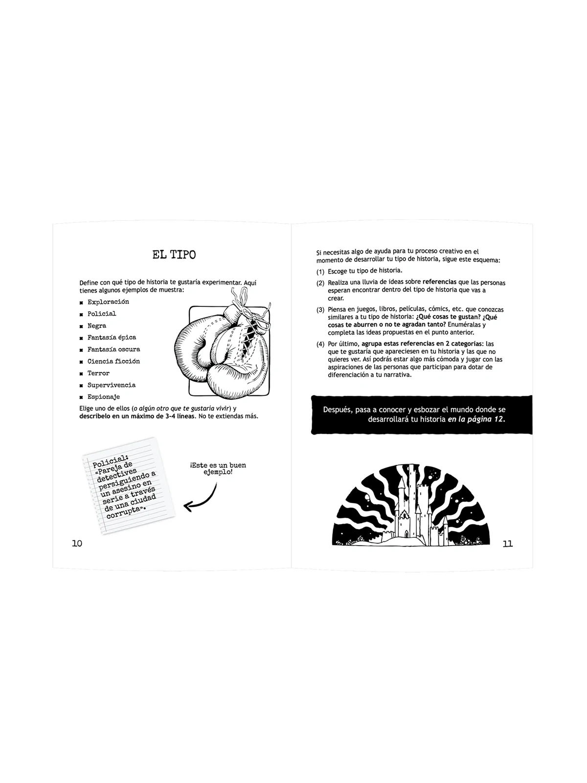Pequeño Kit de Diseño Narrativo de El Refugio de Ryhope en Juegos de Rol | La Cueva Roja