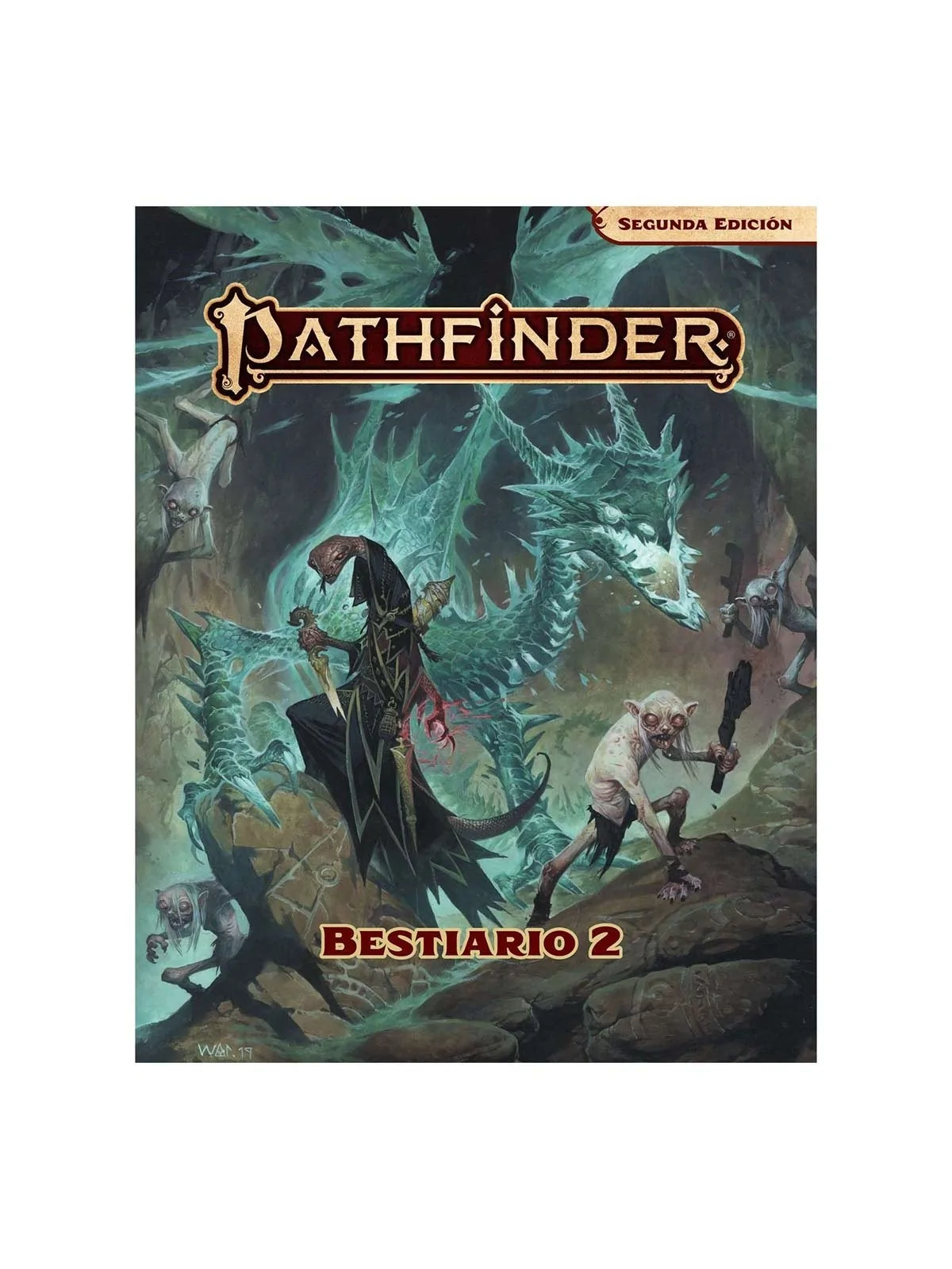 Pathfinder 2 Ed: Bestiario 2 de Devir en Juegos de Rol | La Cueva Roja