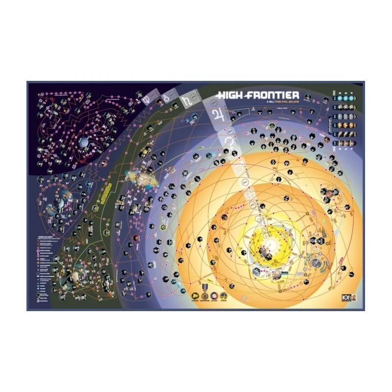 High Frontier 4 all Tapete de Neopreno de MasQueOca en Tapetes | La Cueva Roja