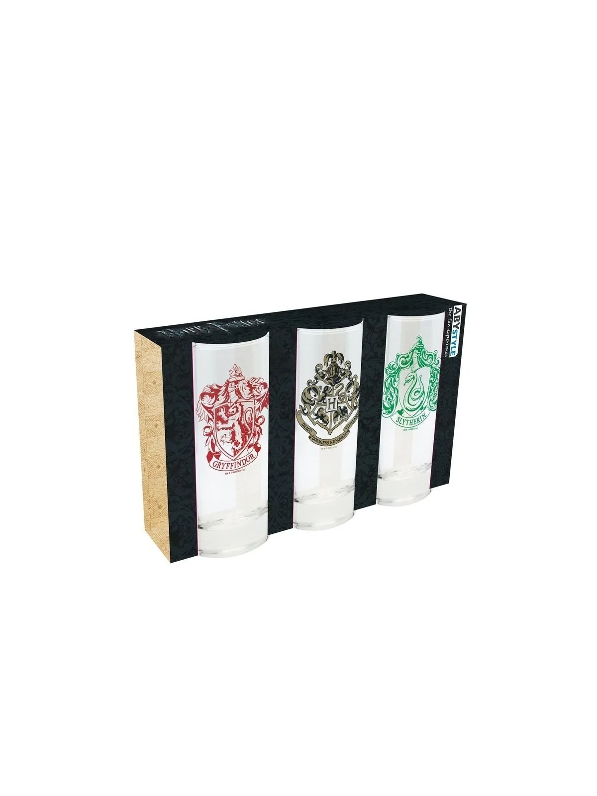 Vaso Harry Potter Set de 3 Uds de ABYSSE en Tazas - Vasos | La Cueva Roja