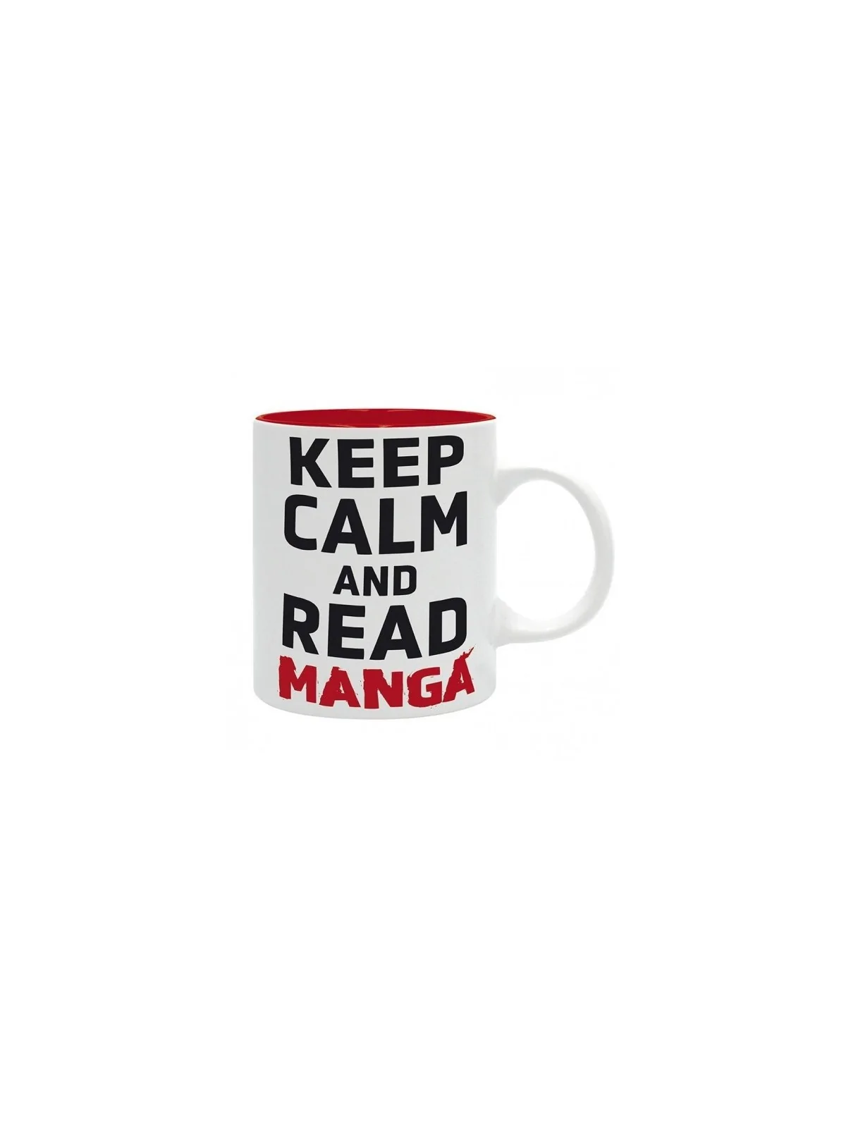 Taza Keep Calm and Read Manga Asian Art - 320 ml de ABYSSE en Tazas - Vasos | La Cueva Roja