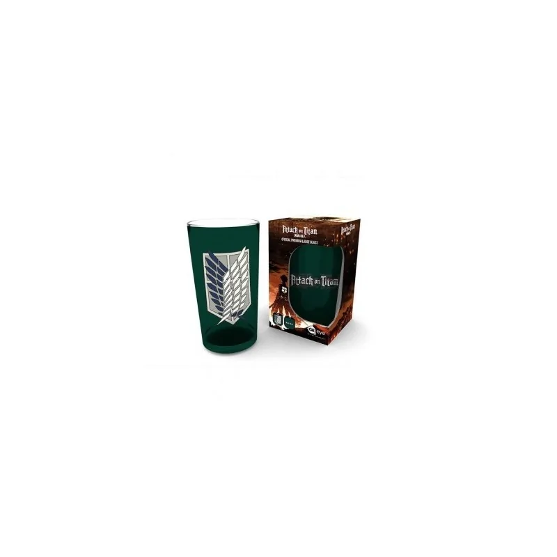 Vaso Ataque a los Titanes Simbolo 400ml de ABYSSE en Tazas - Vasos | La Cueva Roja