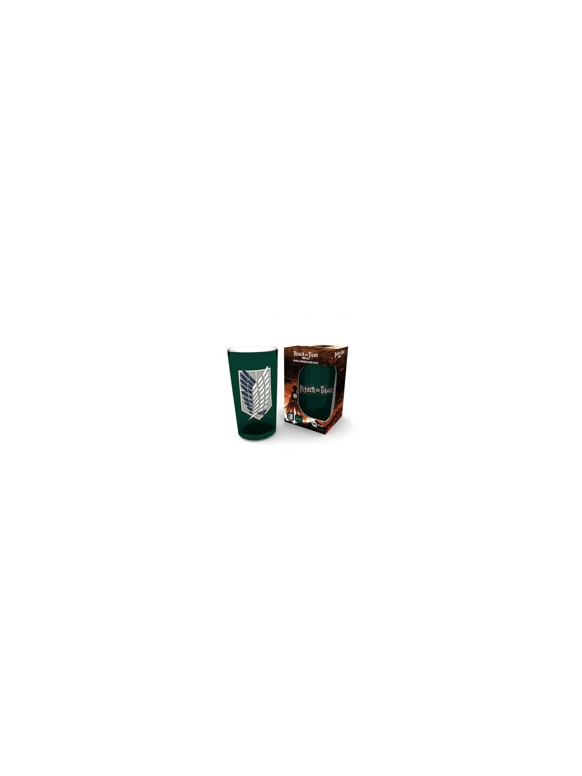 Vaso Ataque a los Titanes Simbolo 400ml de ABYSSE en Tazas - Vasos | La Cueva Roja