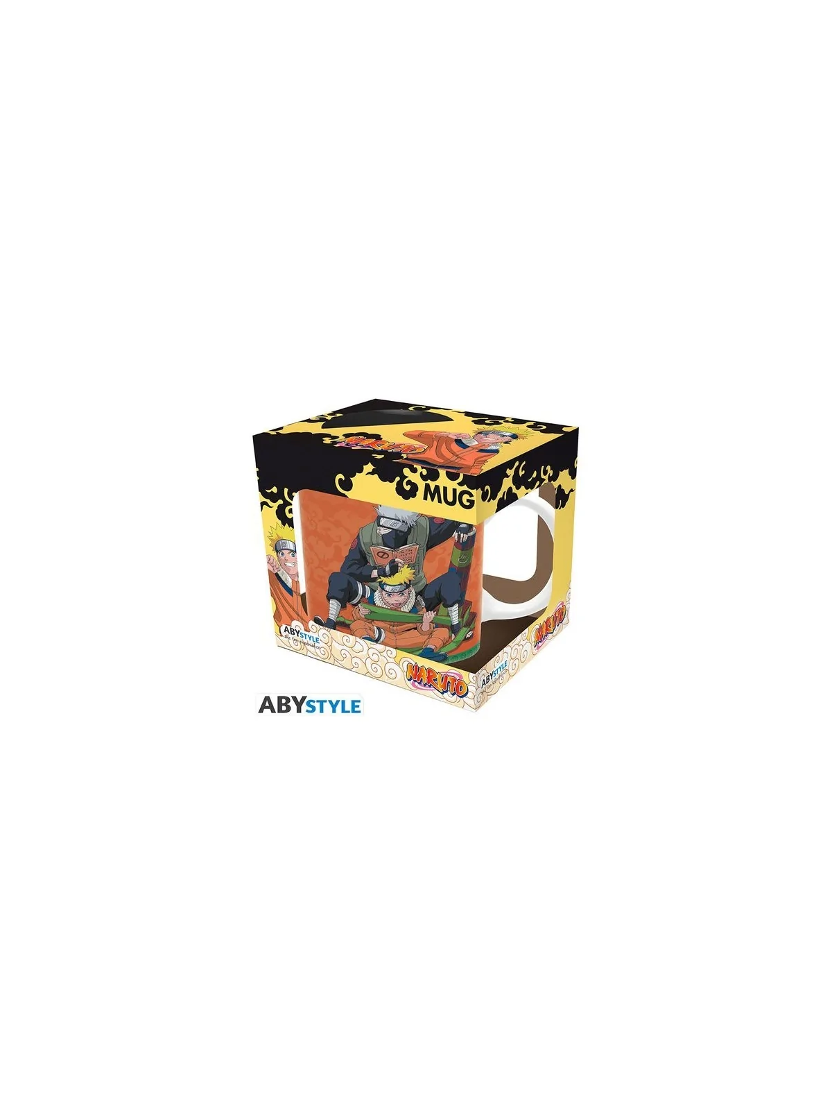 Taza Naruto Kakashi 320 ml de ABYSSE en Tazas - Vasos | La Cueva Roja