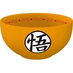 Bol Dragón Ball Simbolos de Goku 600 ml de ABYSSE en Tazas - Vasos | La Cueva Roja
