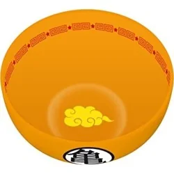 Bol Dragón Ball Simbolos de Goku 600 ml de ABYSSE en Tazas - Vasos | La Cueva Roja