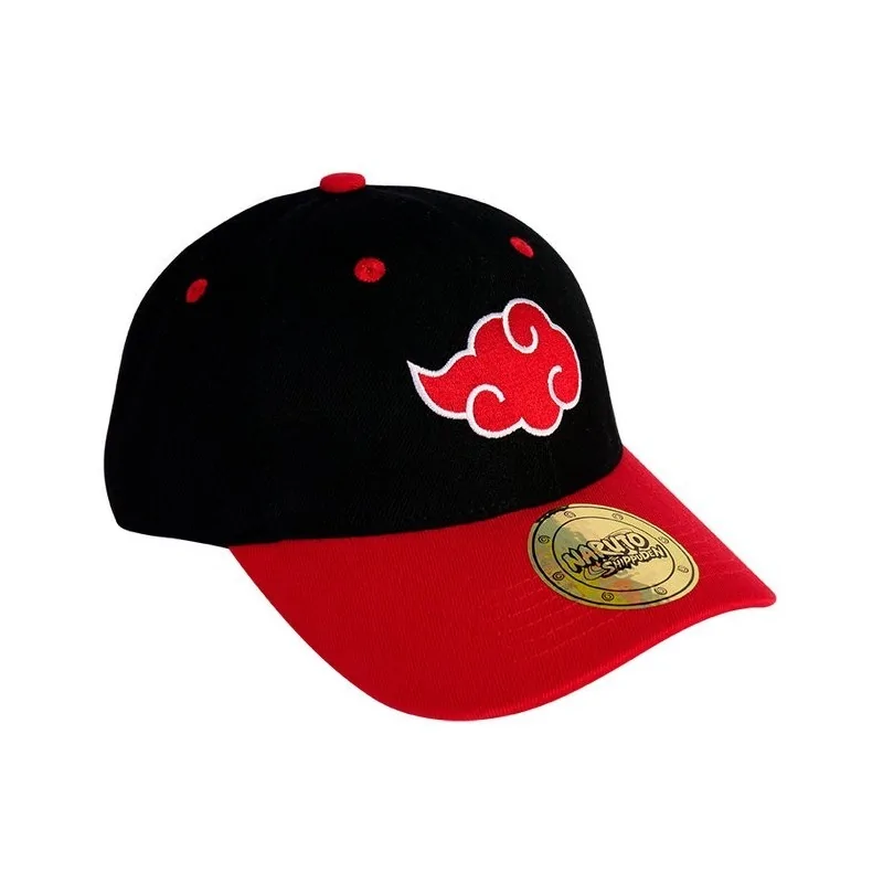 Gorra Naruto Shippuden Negro & Rojo Akatsuki de ABYSSE en Gorras | La Cueva Roja