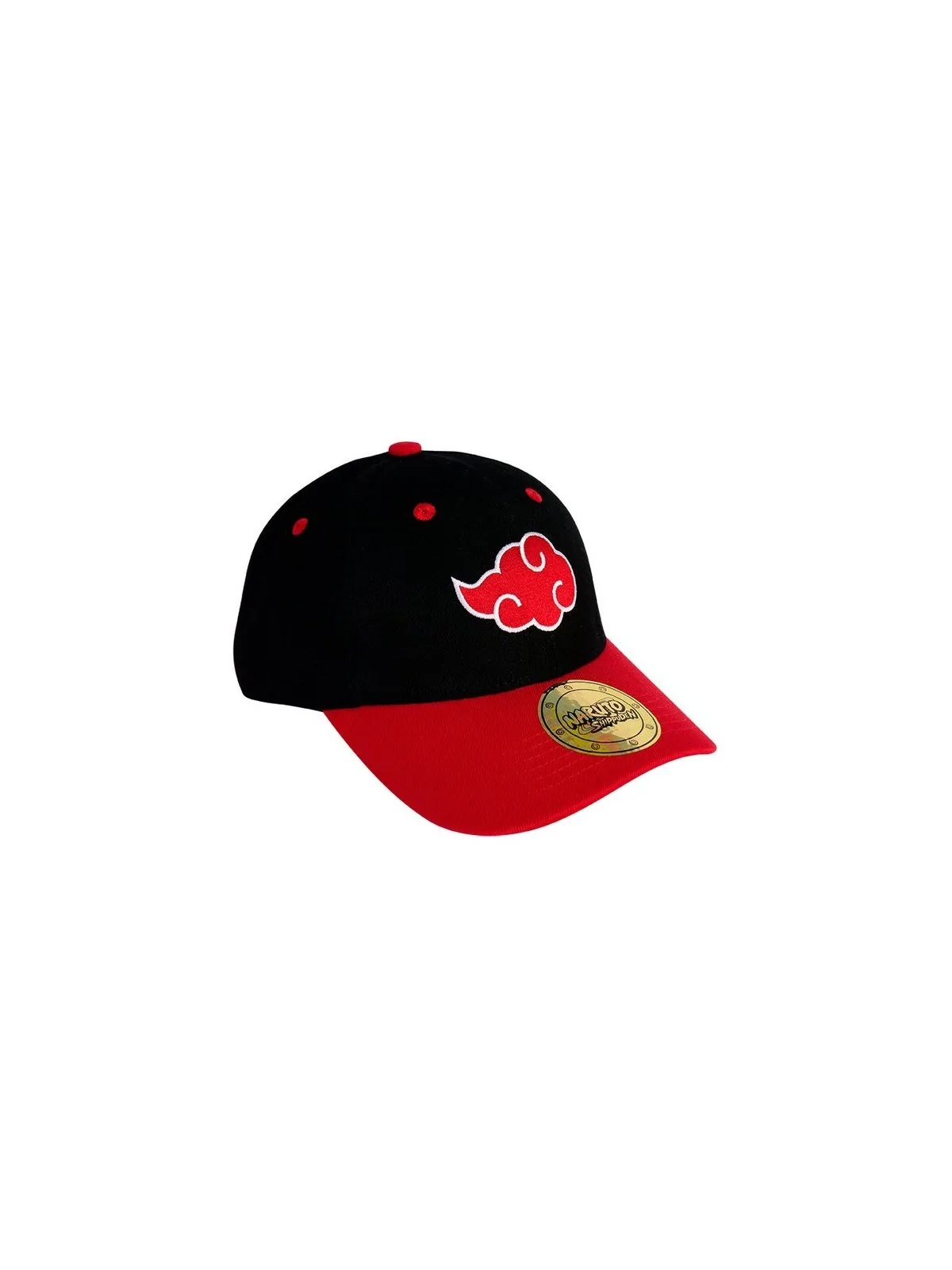 Gorra Naruto Shippuden Negro & Rojo Akatsuki de ABYSSE en Gorras | La Cueva Roja