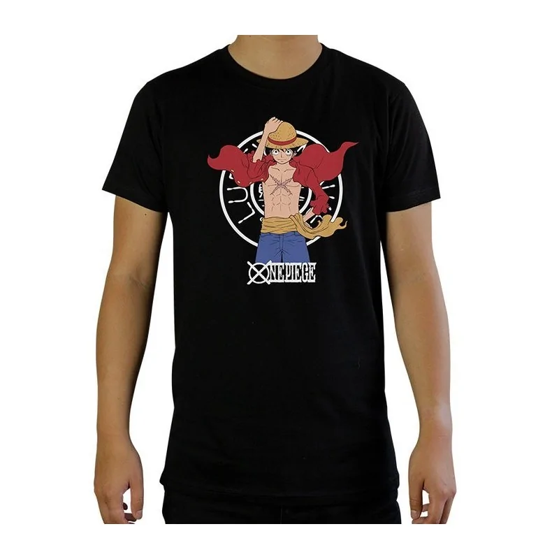 Camiseta One Piece Luffy New World de ABYSSE en Camisetas | La Cueva Roja